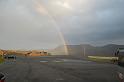 Arcobaleno al campeggio di Honningsvag